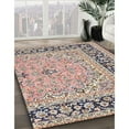 thumbnail image 3 of Ahgly Company Machine Washable Indoor Rectangle Traditional Rose Pink Area Rugs, 6' x 9', 3 of 7