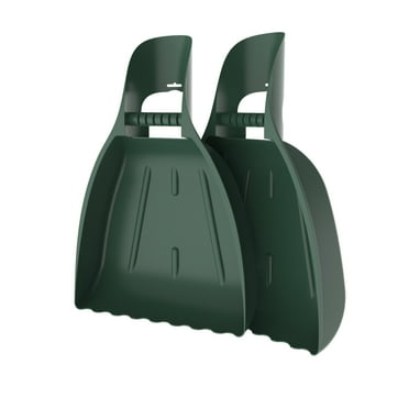 Pure Garden Leaf Scoops Hand Rakes – Durable Claw Grabber Tool for Yard Work & Lawn Cleanup (Green)