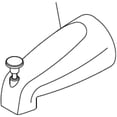 thumbnail image 3 of Proflo PF1096ORB 5" Integrated Diverter Tub Spout - Bronze, 3 of 3