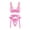 PINK, variant on Gabrielle Love Chain Lingerie Set (PINK, S)