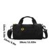 thumbnail image 3 of Bolsa de lona deportiva, bolso de hombro para gimnasio, bolso de fin de semana, bolsa con compartimentos para ropa húmeda y seca, bolsa de fitness, bolsa de mano para yoga y ejercicio, bolsa, 3 of 8