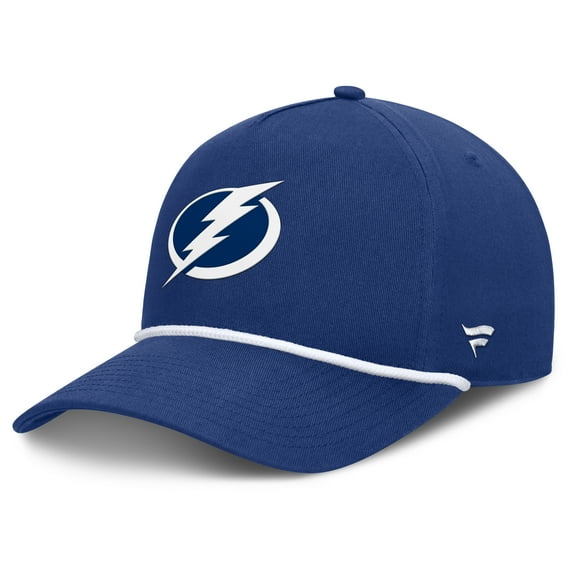 Men's Fanatics Blue Tampa Bay Lightning Authentic Pro Rink Roper A-Frame Adjustable Hat