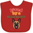 thumbnail image 3 of Inktastic Belgian Malinois Dog Boys or Girls Baby Bib, 3 of 4