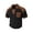 56Black81, variant on XAOFW Performance Zipper Pocket Polo Shirts For Man Athletic Knit Casual Sport Short Sleeve Patchwork Shirt Comfortable Tops L