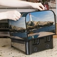 thumbnail image 7 of Balery Lighthouse Pattern Oven Cover Kitchen Bread Machine Protector, 4 Slice Toaster Cover for Home, Anti Dust Fingerprint Coaster Cover, 7 of 7