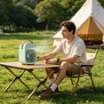 thumbnail image 1 of Usb Rechargeable Mini Fan, Portable Desk Cooler With Adjustable Speed Settings, for Home Office Use, A, 1 of 8