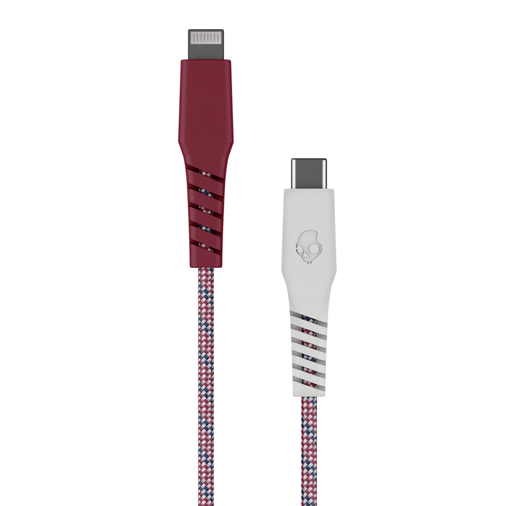 Skullcandy Line+ USBC to Lightning Braided Charging Cable White