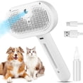 thumbnail image 1 of Cepillo de vapor Fourseas para gatos con aerosol para mascotas, 1 of 9