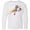 AA-White, variant on Inktastic Halloween Opossums on Broom Long Sleeve Youth T-Shirt