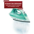 thumbnail image 6 of T-fal Ecomaster, Steam Iron, 1400W Eco-Friendly Ceramic Soleplate, Steam Trigger, 6 of 7