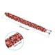 thumbnail image 2 of Pulseras de paracord de supervivencia Uxcell, pulsera trenzada de paracord, roja, negra, blanca, 2 of 5