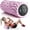 Pink, variant on Vibrating Foam Roller for Back Pain, 5-Speed Foam Roller Muscle Massage, Exercise, Yoga, Muscles Deep Tissue, Pilates, Physical Therapy, Recovery, Neck, Leg, Rechargeable, Pink