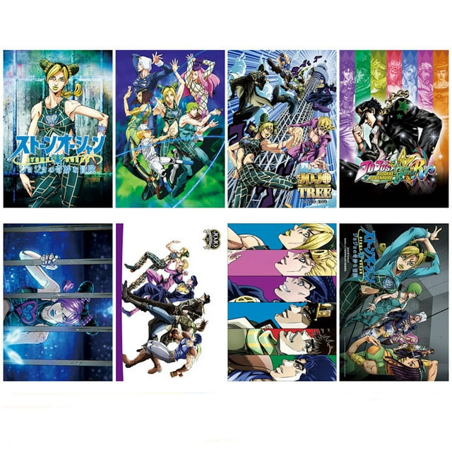 Póster de anime Jojos Sea Of Stones, 42 x 29 cm (8 unidades/lote)
