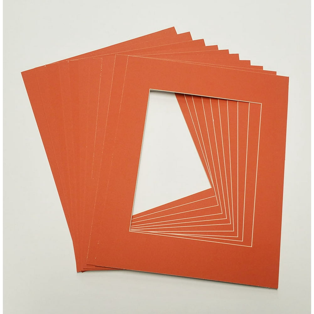 Custom Cut Frame Mats 11x17 Made to Display 8.5x11 Photos