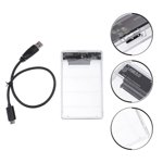 FUTUREORYY ssd boîte externe boîtier de disque dur Plug et Play en plastique pour les ordinateurs éducatifs 1Pack Retour à l'école
