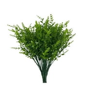 Gaiseeis Valentines Day Decorations, Valentines Day Decor For Anniversary, Artificial Lavender Flowers 8 Bundles Fake Flowers No Fade Faux Plastic Plants Green