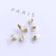 thumbnail image 3 of Minnieouse 10 piezas de respaldos para pendientes, fabricación DIY, tapón para poste de oreja, tapones para los oídos, tapas para los oídos, disco Ropa, zapatos y accesorios Miscelánea Oro Minnieouse AP012741-01, 3 of 6