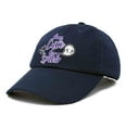 thumbnail image 4 of DALIX Halloween Hat Too Cute To Spook Womens Baseball Cap in Navy Blue, 4 of 6