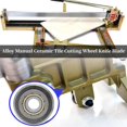 thumbnail image 3 of Tile Cutting Wheel, Metal Alloy Tile Cutter Replacement with HH Screw Tile Cutter Blade for Manual Tile Cutting Machine, 3 of 8