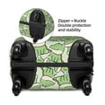 thumbnail image 4 of Lsque Cute Crocodile Printed Luggage Cover, Travel Luggage Protector,Scratch and Dirt Resistant, Fits 18-32 Inch Luggage - Small, 4 of 9