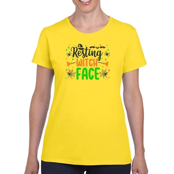 Resting Witch Face. T-Shirt Women -Image by Shutterstock, Female x-Large