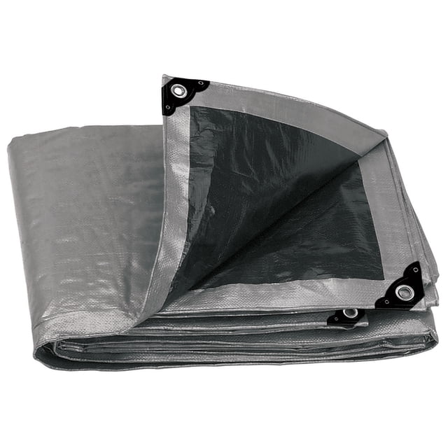 Lona reforzada Truper 2 x 3 m gris 15361