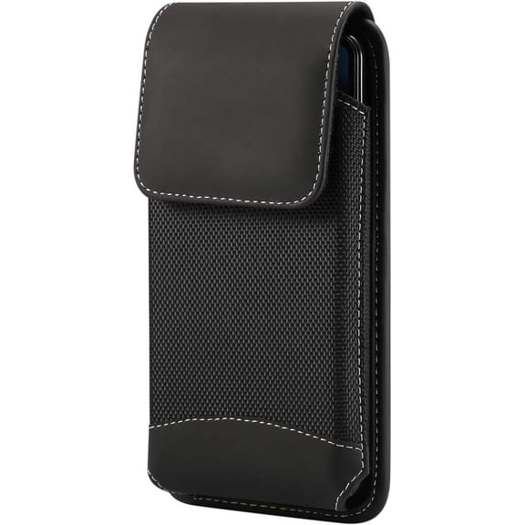 Cell Phone Holster Case Belt Loop Phone Pouch Holder for Motorola Moto G Power 5G 2024 2025 G Play 2023 G Stylus 5G 2022 2021 G Pure G9 Power Edge 2021 Galaxy A05 A06 A14 S21 Ultra Nokia G400