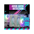 thumbnail image 2 of Cooler Master Hyper 622 Halo White Air CPU Cooler RRD6WW20PAR1, 2 of 15