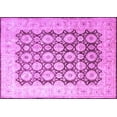 thumbnail image 1 of Ahgly Company Indoor Rectangle Persian Purple Traditional Area Rugs, 8' x 12', 1 of 4