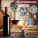 thumbnail image 3 of Wine Stoppers, 6 Pack Vacuum Wine Stopper, Reusable Wine Bottle Stoppers With Built-in Vacuum Pump Leakproof Wine Bottle Sealer Silicone Caps, Air Rem, 3 of 5