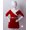 Red, variant on iiniim Kids Girls Christmas Dress Red Velvet Xmas Party Santa Claus Costumes
