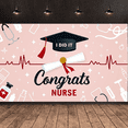 thumbnail image 5 of Gold Stars Graduation Banner Graduation Cap Class of 2026 Backdrop Diploma Black Tassel Grad Party Background for Graduation Party Class of 2026 Celebration Commencement Ceremony, 5 of 9