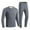 Gray Cardigan Coats for Women, variant on Electric Heating Thermal Underwear Set USB Heated for Men Winter Warm Fleece Liner Long Sleeve Top And Pants Set
