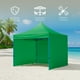 thumbnail image 3 of Ilios Innova | Toldo Plegable Verde 3x3 con Paredes Laterales, Impermeable y Resistente al Calor, Velcro de Ajuste, Ideal para Exterior., 3 of 9