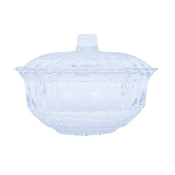 Bombonera Prichos Clásica de Cristal con Tapa Transparente