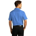thumbnail image 2 of Port Authority W809 Short Sleeve SuperPro React Twill Shirt, Ultramarine Blue, L, 2 of 5