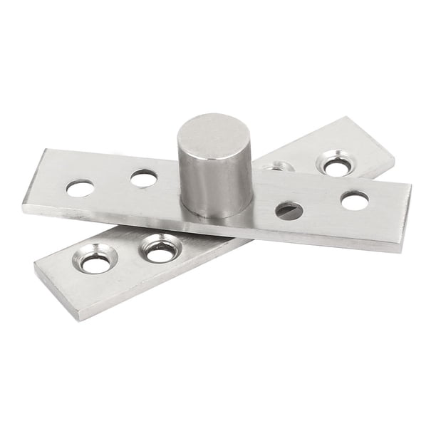 Bisagras ocultas de pivote de puerta de acero inoxidable de 75 mm y 3 pulgadas de longitud con rotación de 360 grados