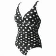 thumbnail image 3 of WILLBEST Trajes de Baño Mujer Dos Piezas Bañador Push Up Con Cuello En V Para Mujer, Tirantes Ajustables, Diseño de Volantes, Traje de Baño Para Playa, Piscina, Verano, 3 of 6