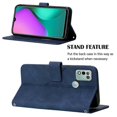 thumbnail image 4 of Funda de piel tipo bandolera para Infinix Hot 10 Play, color azul, 4 of 5