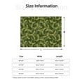 thumbnail image 2 of Throw Blanket for Couch, Elk moose armygreen Camouflage Super Soft Fuzzy Comfy Warm Throw Blanket, Cuteness Lightweight Cozy Plush Flannel Blanket & Throws for Sofa and Bed All Season, 2 of 5