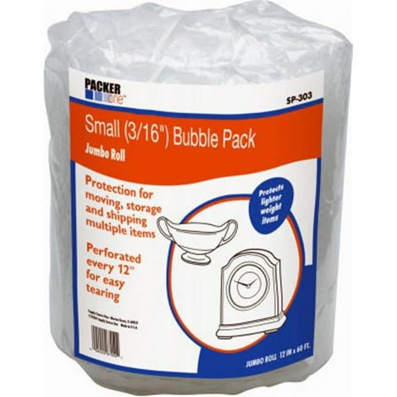 Schwarz Supply SP-303 12 in. x 60 ft. Packer One Bubble Pack