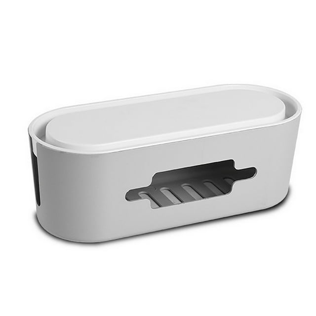 Cable Management Box Creative Plastic Cord Organizer Box Cable Organizer Box