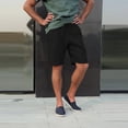 thumbnail image 2 of Leutsin Men Pocket Bandage Resilience Leisure Time Tooling Short Pants, 2 of 5