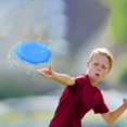 thumbnail image 3 of NIBOLOG Silicone Water Flying Disc Summer Outdoor Beach Garden Lawn Seaside Water Spray Splash Disc Toy Parent-child Family Game Boys Girls Gift, 3 of 7