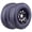 Black, variant on Hi-Run 2 Set ST100 ST225/75R15 10PR 117M Trailer Tire & 15X6 6 Lugs on 5.5" PCD, 0 Offset Wheel Assembly Fits 225/75/15, 225 75 15