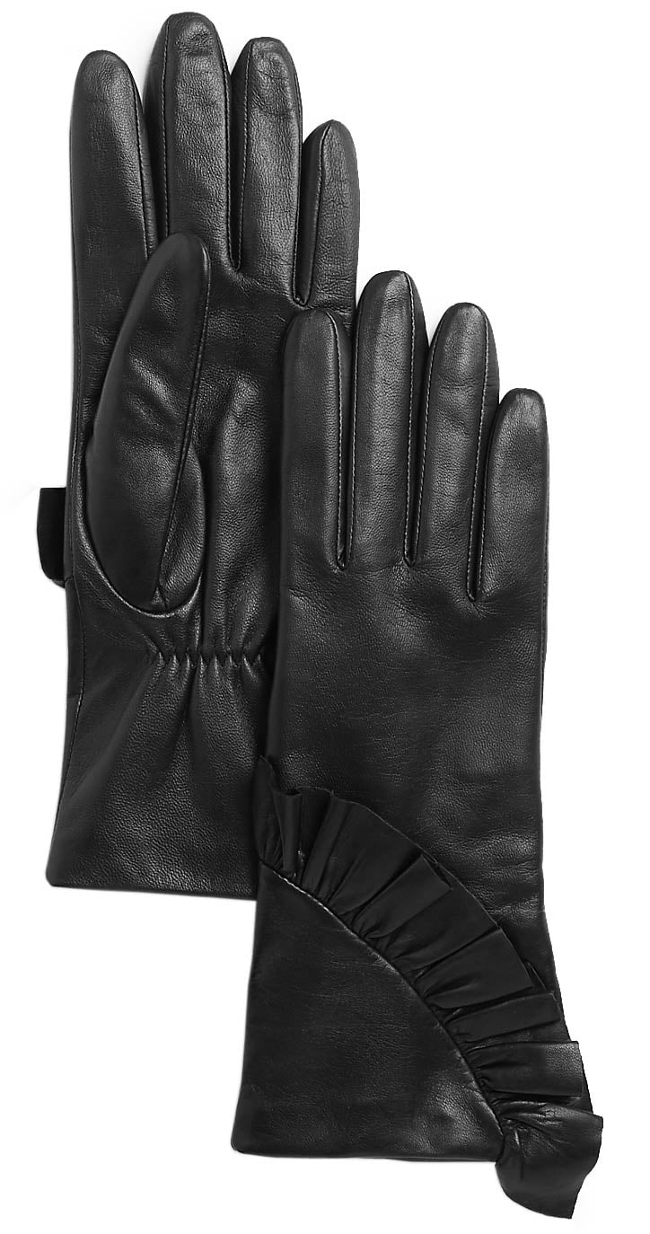 leather tech gloves
