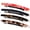 Color-4, variant on Small Tortoise Acetate Automatic Hair Clips for Women - Thin Hair Barrettes, 4pcs