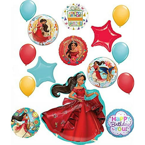 Princess Elena party supplies Ultimate Birthday Balloon Bouquet Decorations