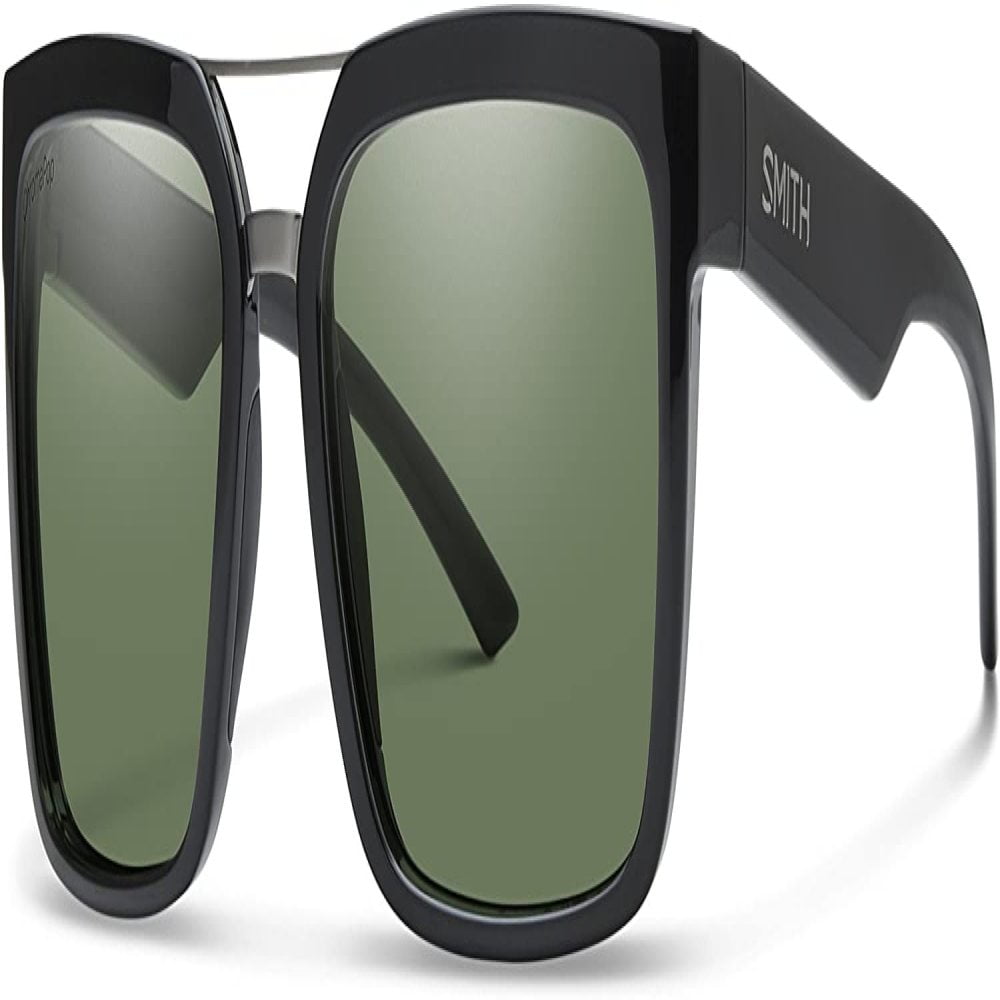 Smith Highwire ChromaPop Polarized Sunglasses BlackPolarized Gray Green