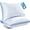 Blue-ice Plus-Standard(Pack of 2), variant on Pillow For Sleeping 2 Pack Luxury Shredded Memory Foam Bed Standard Pillows Set Of 2 Cool Hot Sleepers Adjustable Firm Side Soft Yet Support